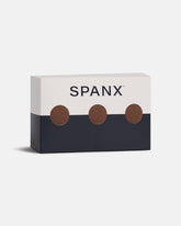 SPANXsmooth™ Fit-To-You Supima® Cotton Brief 3-Pack | Chestnut Brown